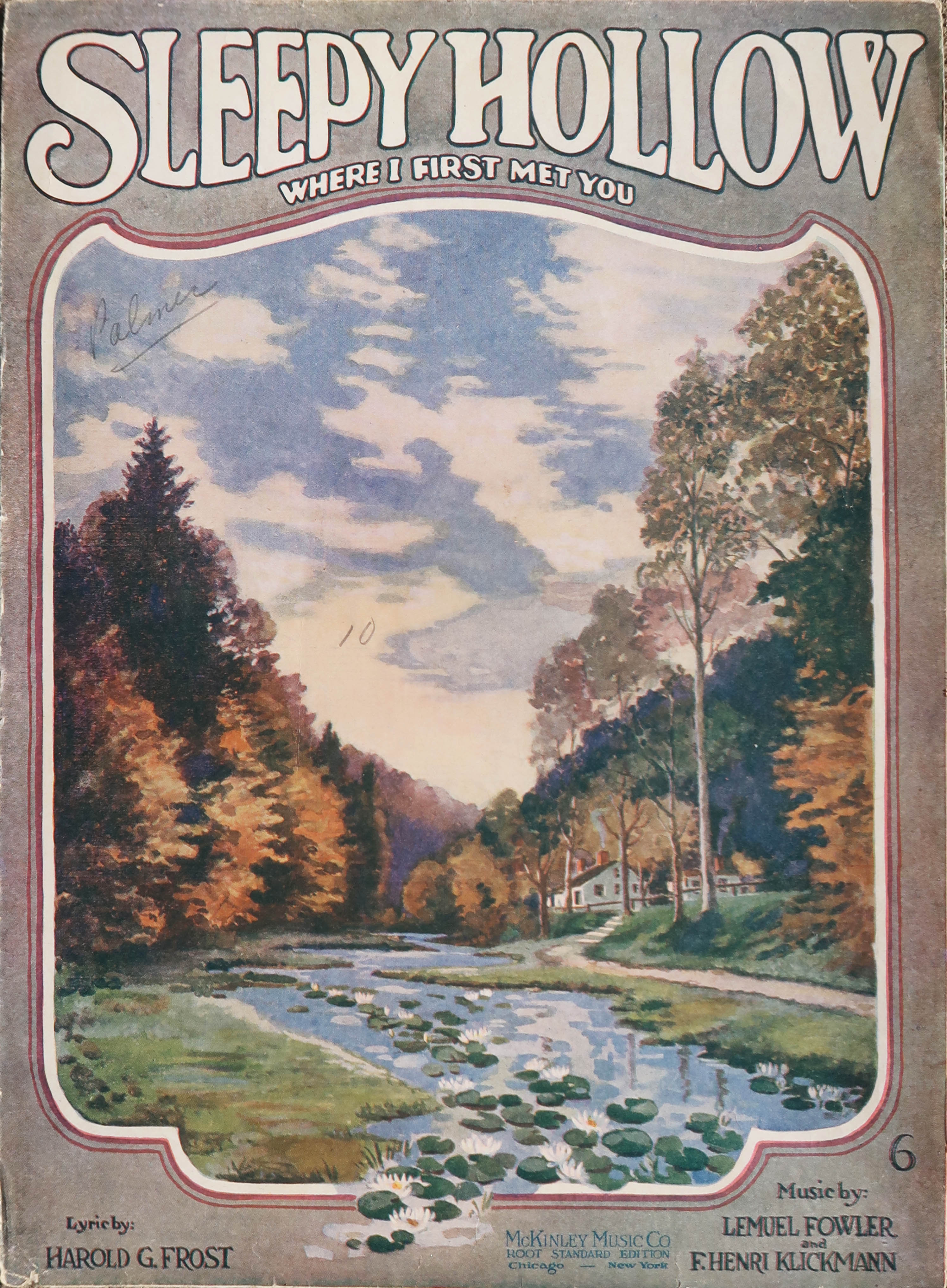 Sleepy Hollow cover, 1920